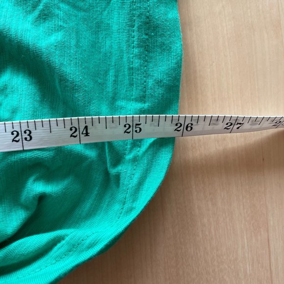 *Free add-on with purchase* Green Dalia Boatneck Tee - Picture 8 of 9